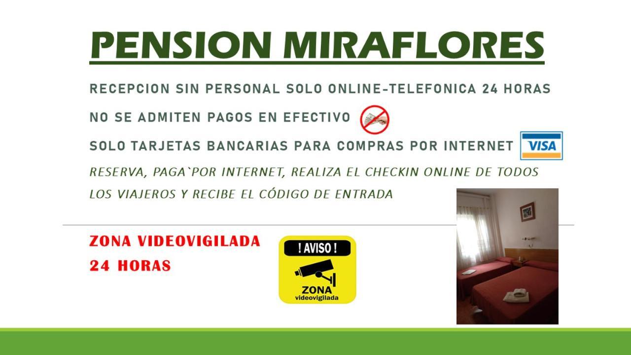 Pension Miraflores Saragoça Exterior foto